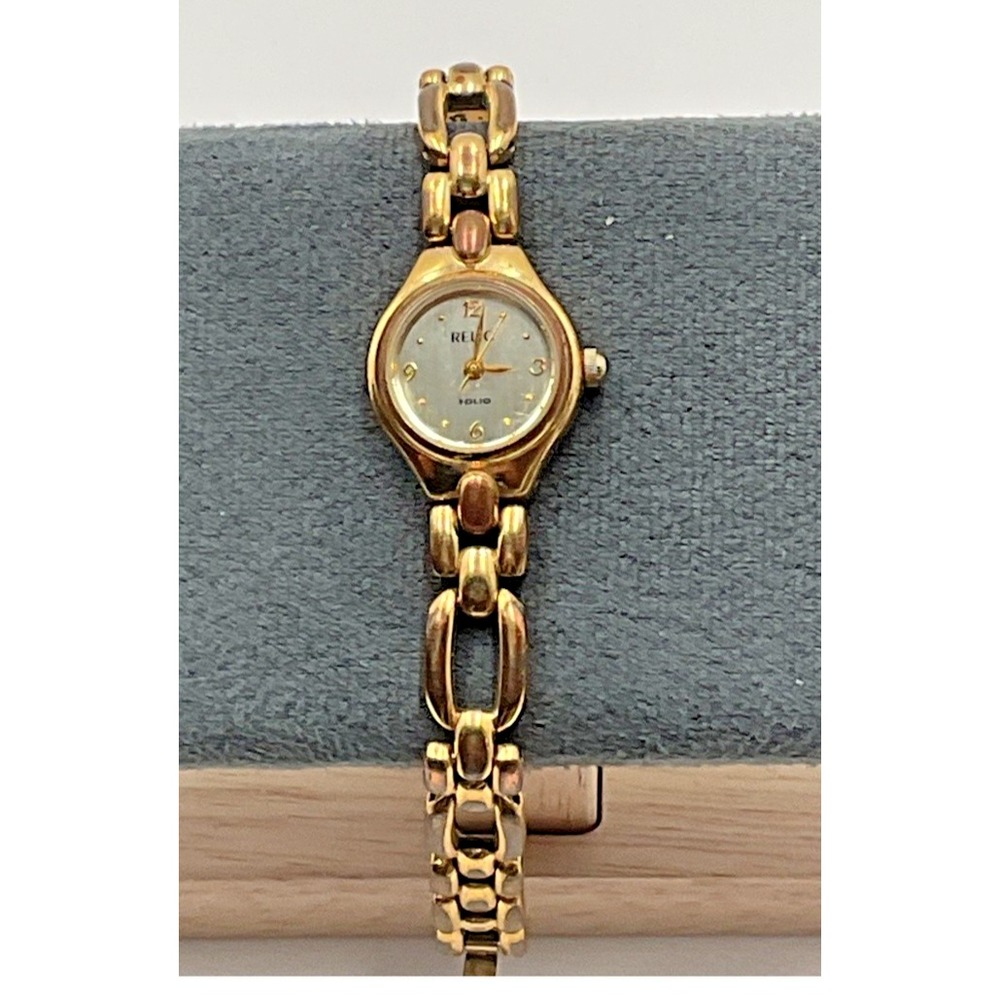 Relic Folio Women's Gold‎ Tone Watch ZR33515